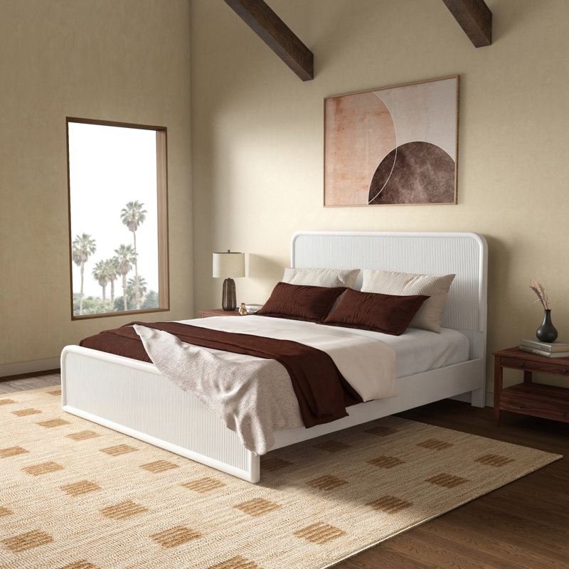 Liabella Bed, White, Queen