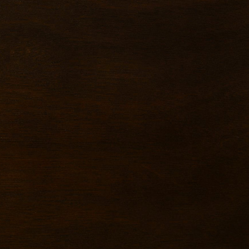 Table de chevet de chambre à coucher en cappuccino élégant avec 2 fentes de tiroir et 2 distinctes pour l'intérieur