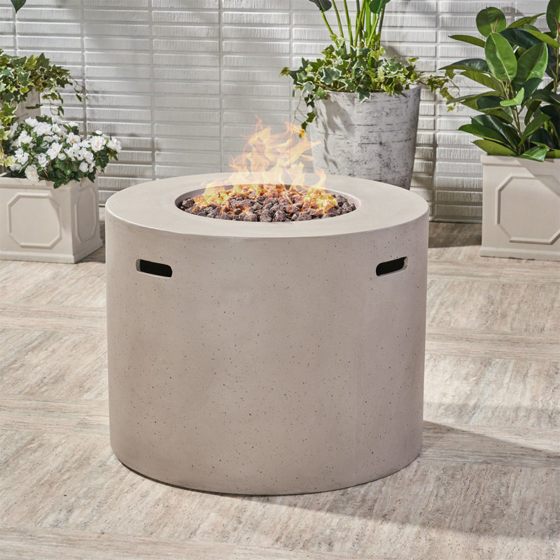 Foyer d'extérieur 31 po - 40 000 BTU, Gris clair