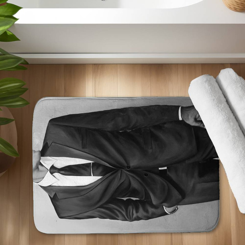 Non-Slip Bath Mat, 24" W x 17" L