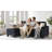 Modern L-Shaped Sectional Sofa with Reversible Chaise