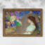 Bernadette " Portrait of Violette Heymann " by Odilon Redon Oil Print-798744308-798744314-798744317