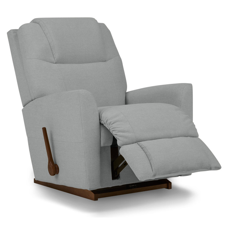 Sparrow Manual Rocker Recliner with iClean Cover, Bluestone