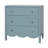 Adamstown Scallop 3 Drawer Dresser, Slate Blue-1542420479