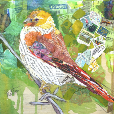 Signs Of Spring IV by Elizabeth St. Hilaire - Wrapped Canvas Painting