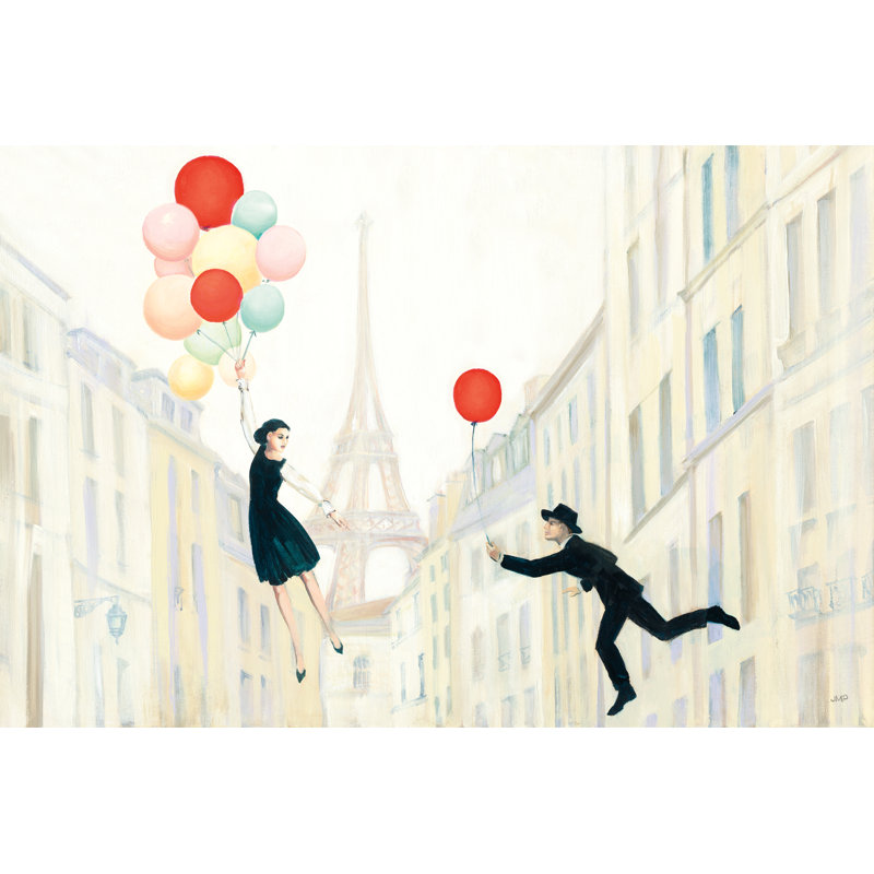 Aloft In Paris I, H 8 po x l 12 po x P 1,25 po