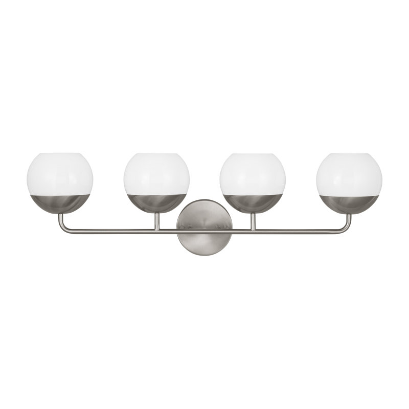 Alvin 4 - Light Vanity Light, Brushed Nickel