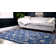 Tapis oriental bleu foncé Kelsch