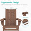 Chaise Adirondack pliante Bruce HDPE-317803508