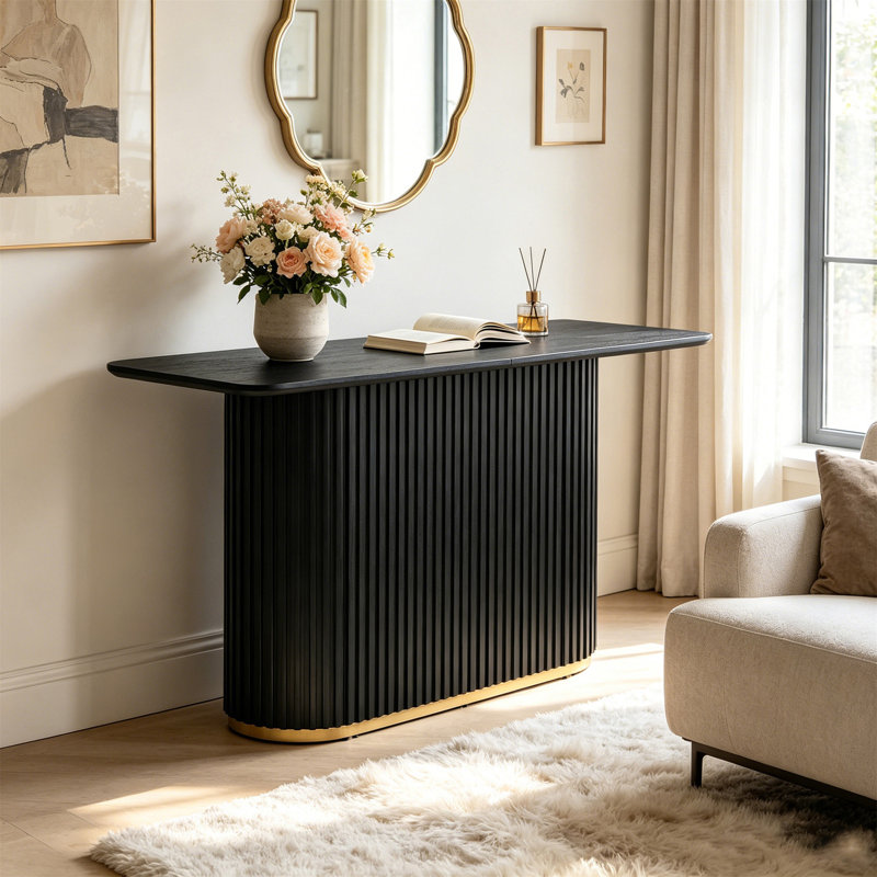 Table de comptoir L 63,00 po - Noir, Noir