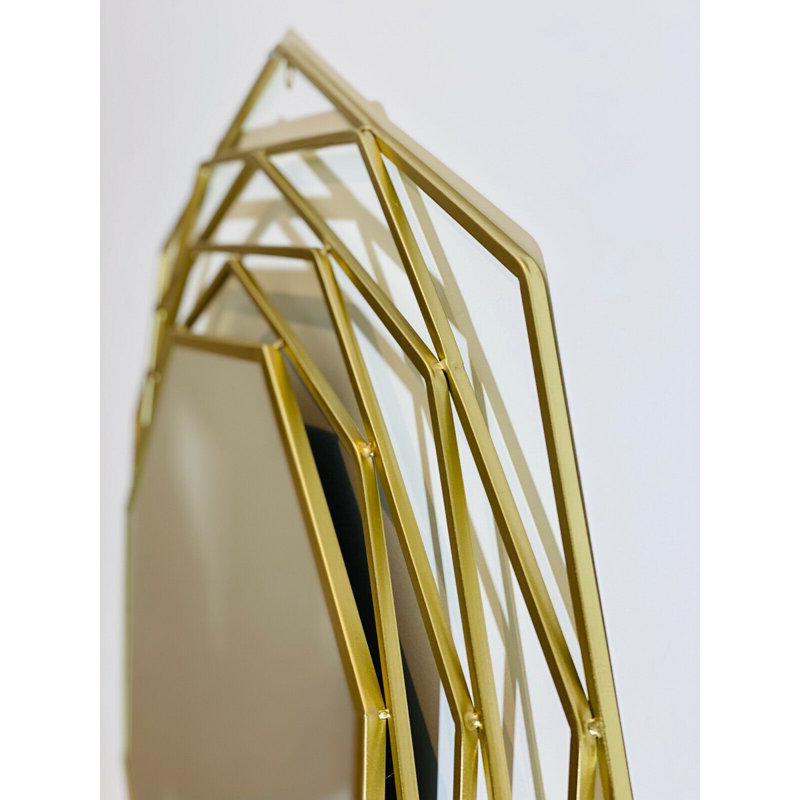 Rowley Metal Flat Wall Mirror