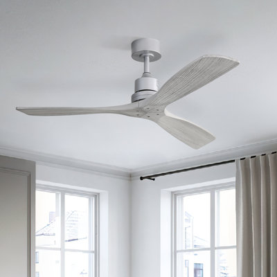 Nicola 52" 3 - Blade Standard Ceiling Fan with Remote Control