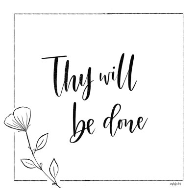 Thy Will Be Done - Art textuel