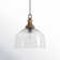 Ahlam 1 - Light Gray Wash/Iron Silk Single Pendant