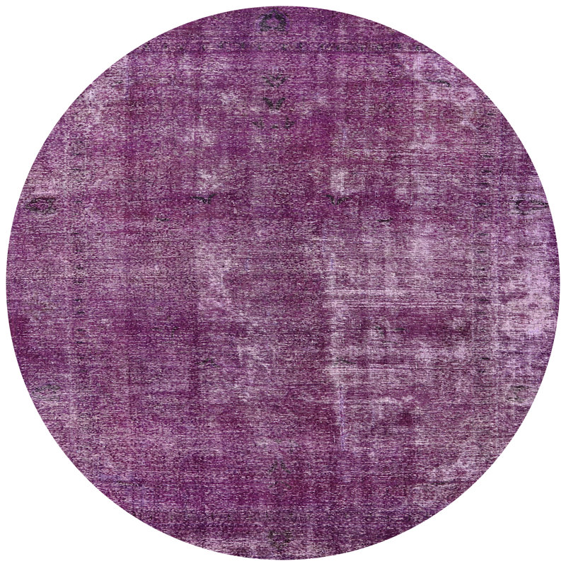 Tapis mauve, Rond 5 pi