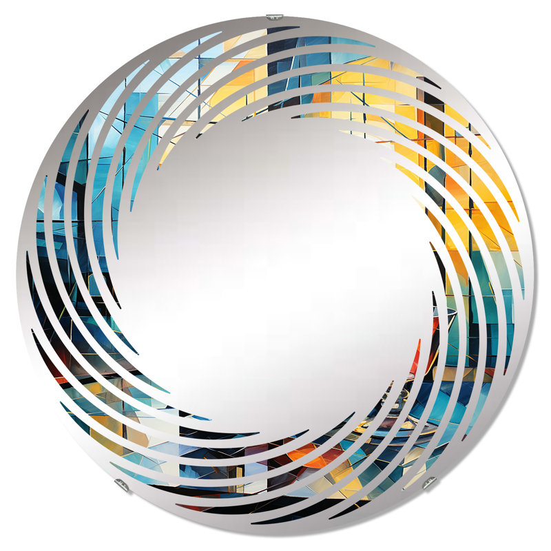 Dainan Circle Mirror, 23.6" x 23.6"