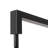 Stretch Arc Floor Lamp - 87", Matte Black, Step Switch, Rectangular marble base