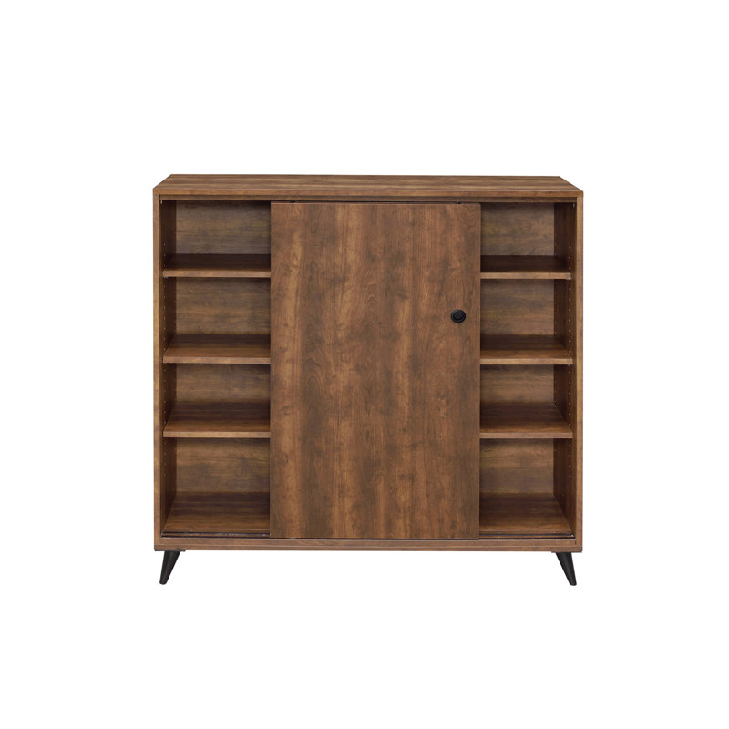 Range-chaussures, armoire de rangement décorative avec tablettes