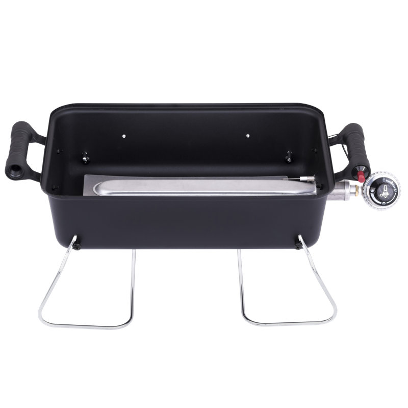 Charbroil Deluxe Single Burner Table Top Portable Propane Gas Grill