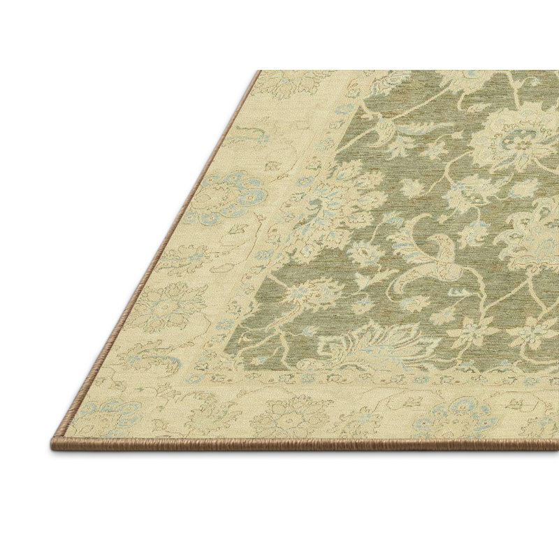 Tapis décoratif multicolore à motif abstrait, Rectangle 4 pi x 6 pi