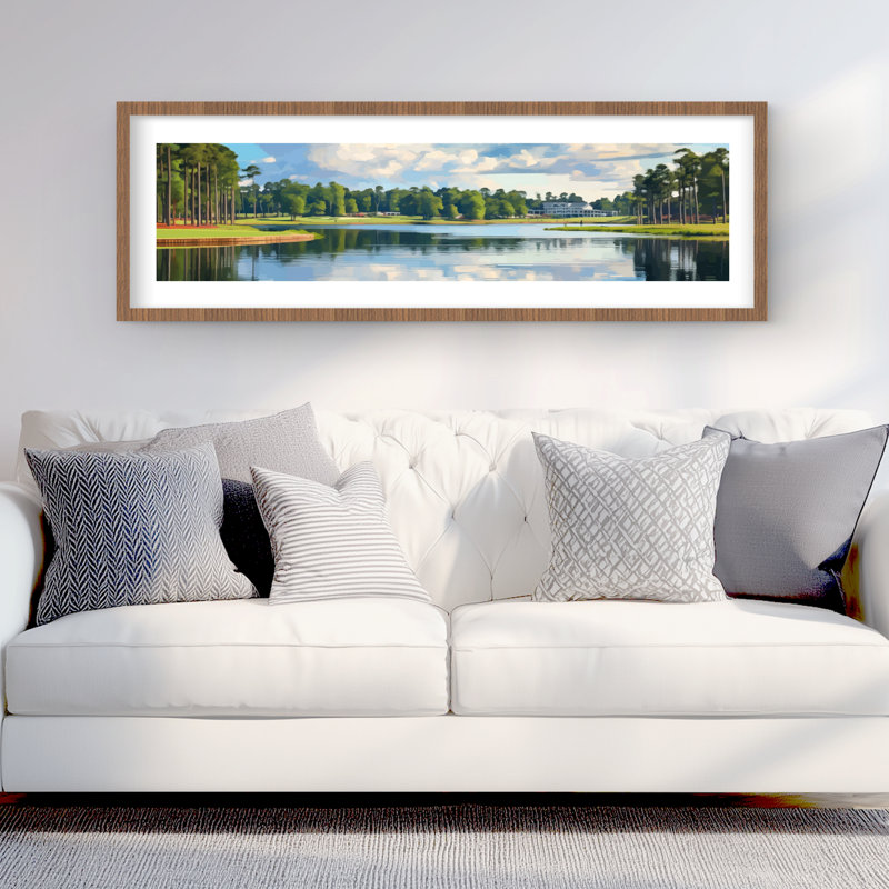 Golf Lake - Living Room Green
