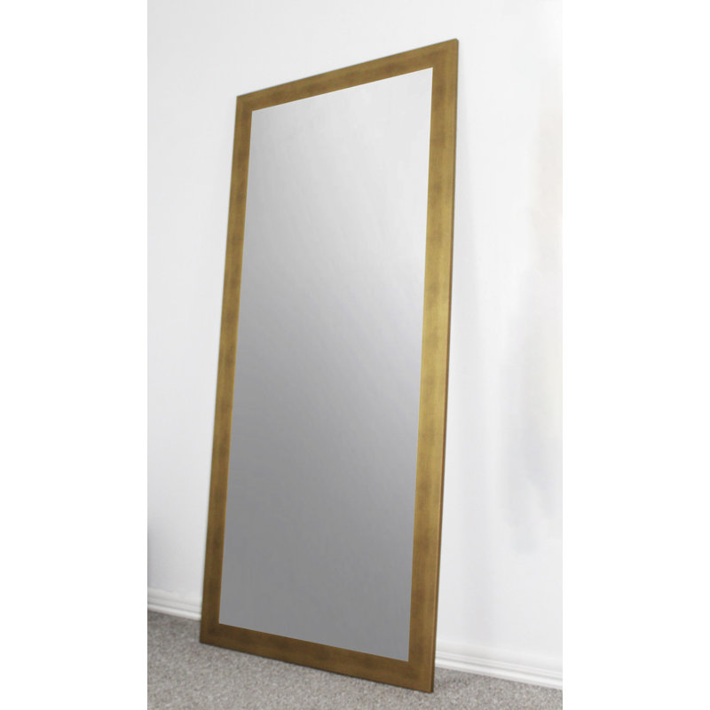 Miroir Delmi, H 65,5 po x l 30,5 po, Or
