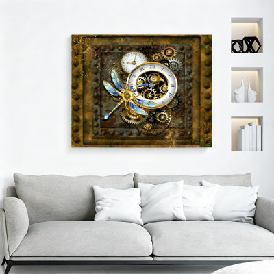 Art mural sur toile Steampunk