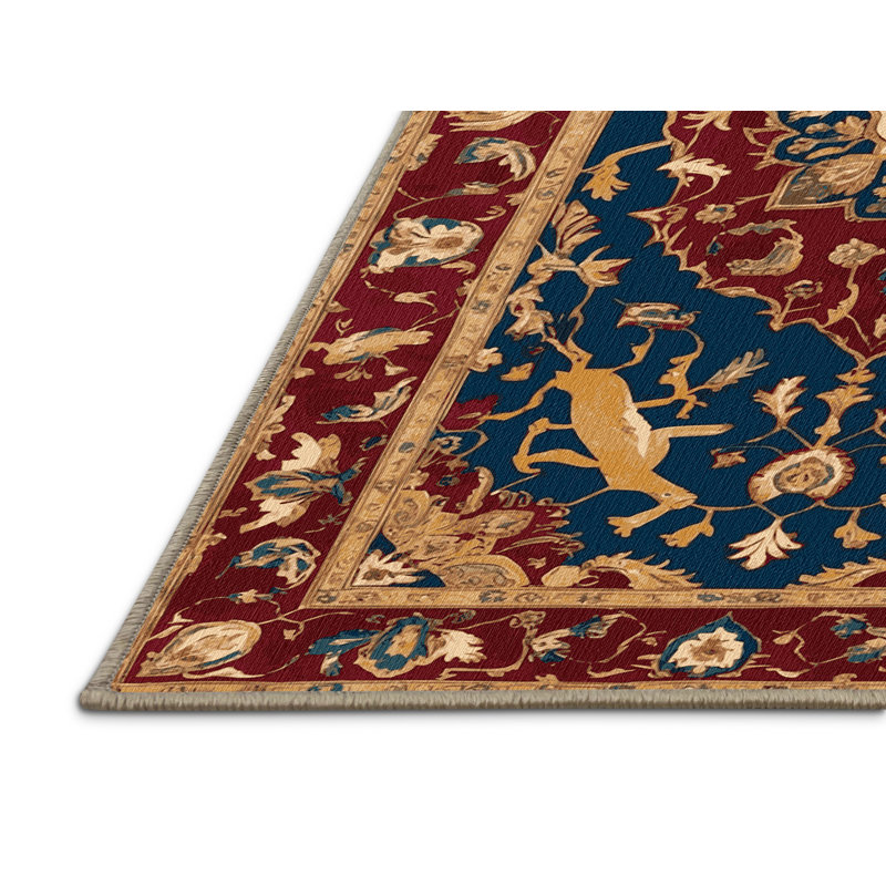 Tapis brun lavable à la machine