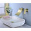 Robinet mural pour salle de bain Golden - Bec large pour un intérieur élégant et un contrôle précis-121639196