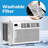 COWSAR 10000 BTU Window Air Conditioner, Cools 450 Sq.Ft, Quiet,Dehumidifier&ECO mode,Remote Control,for Bedroom,Livingroom,Easy to Install