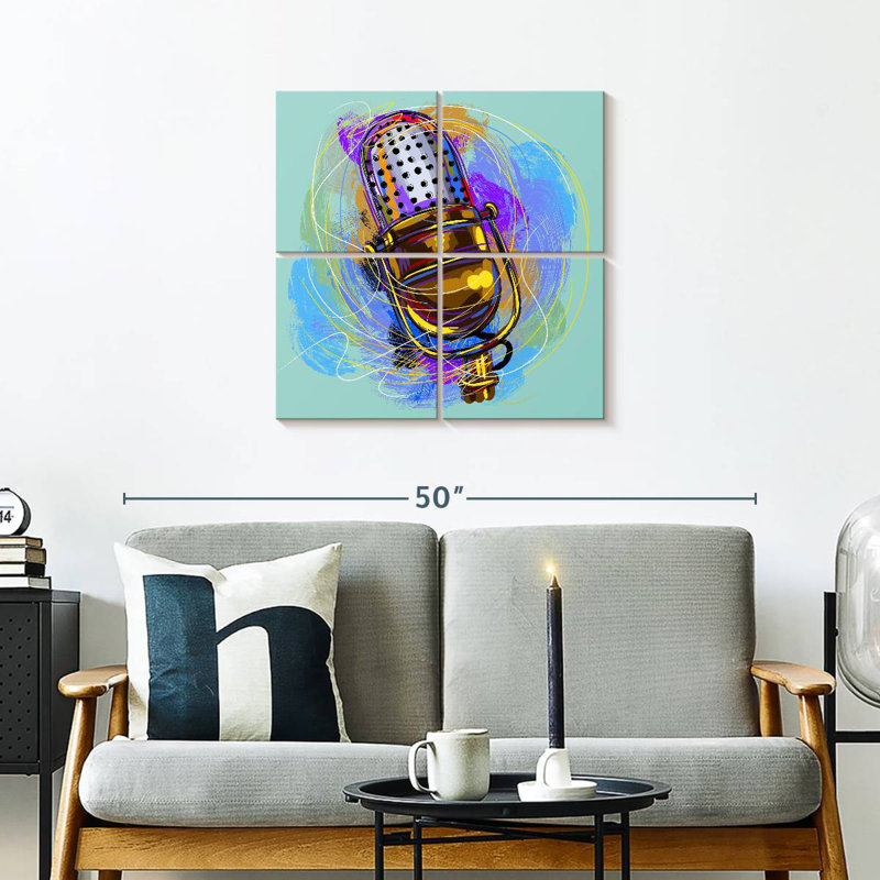 Abarca Scribbled Microphone
