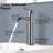 Topcraft Modern Single Hole Single Handle Brushed Nickel Bathroom Sink Faucet Lavatory Vanity Faucet-88686178