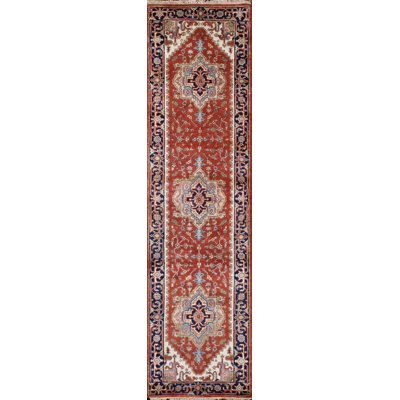Hand Knotted Wool Area Rug