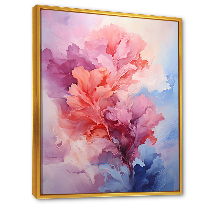 Pastel Dreamscapes - Abstract Landscape, reproduction d'art sur toile_105679, H 44 po x l 34 po x P 1,5 po