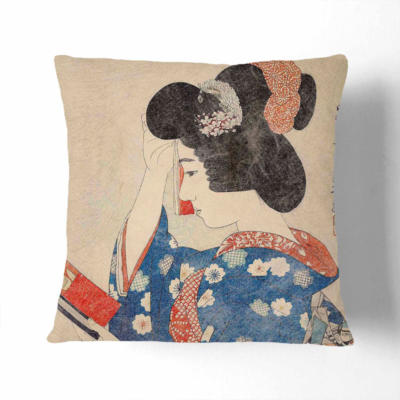 Square Throw Cushion, 55cm H x 55cm W x 20cm D