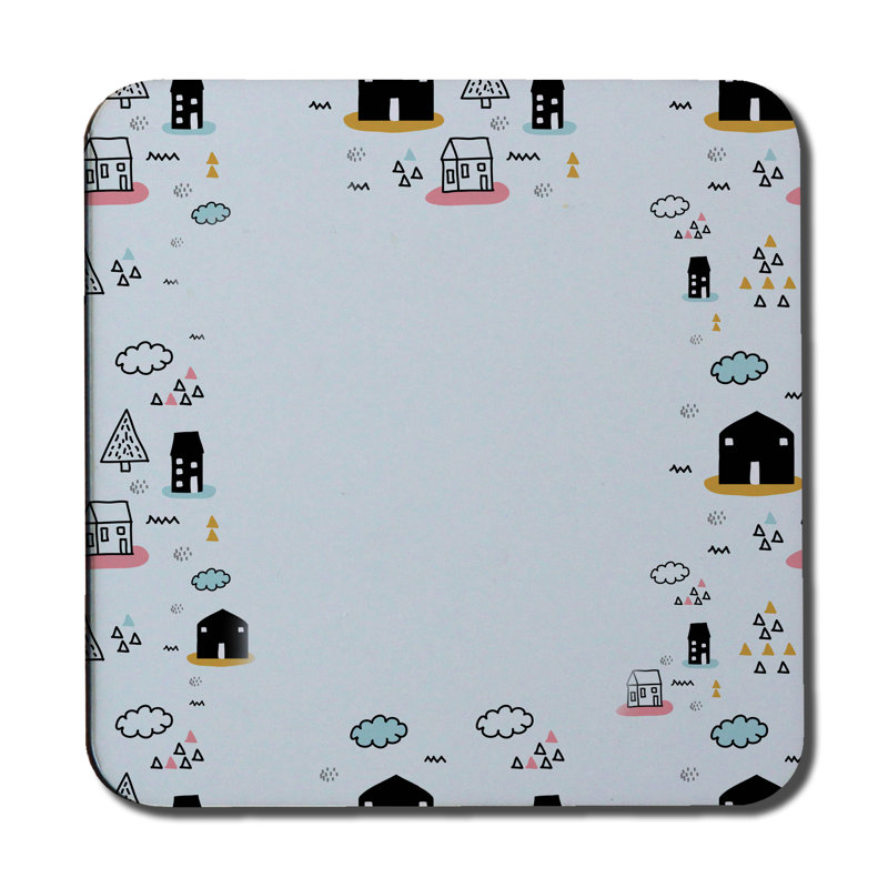 Square 6 Piece Coaster Set