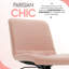 Chaise de bureau sans accoudoir Elle Decor Adelaide-20964122