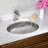 Nantucket Sinks Brightwork Home 13.5 " Stainless Steel Oval Bathroom Sink and Overflow Hole