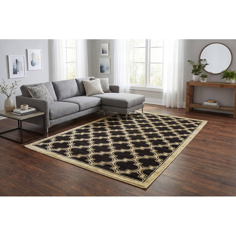 Mishawaka Geometric Indoor Rug, Rectangle 7'10" x 10'10"