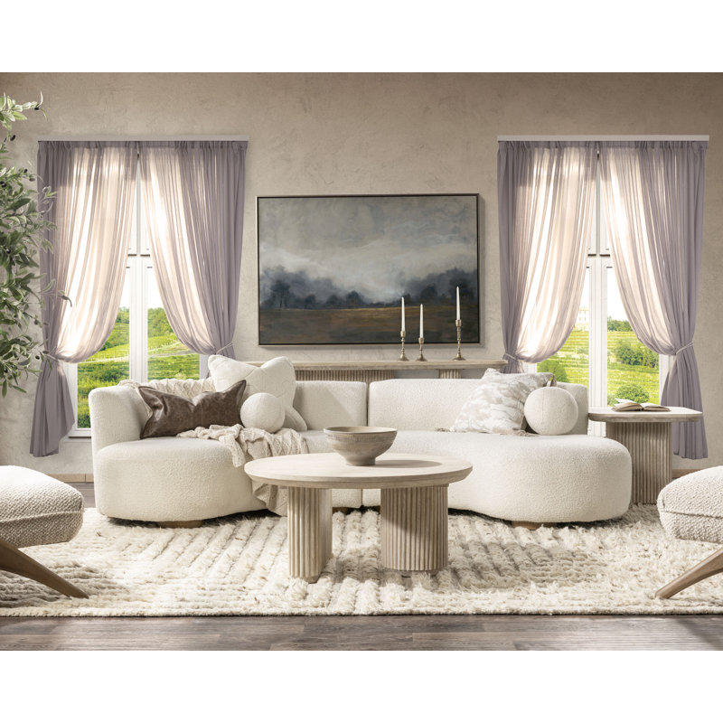 Vander Coffee Table, Cream Washed