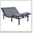 Kelven Grey And Black Twin Extra Long Adjustable Bed Base