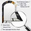 Koeller - Miroir abstrait en métal-557890898