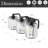 3-light Black Bathroom Vanity Light with Crystal Glass Shade-681862929-681962205