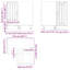 Kitchen Corner Base Cabinet Lucca High Gloss Engineered Wood-628651029
