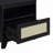 Sheridan 22" Nightstand In Black (1-Drawer)-1783243496
