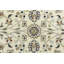 Tapis oriental floral en laine Indo-Nain-93052680
