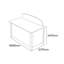 Kids Wooden Dinosaur Toy Box