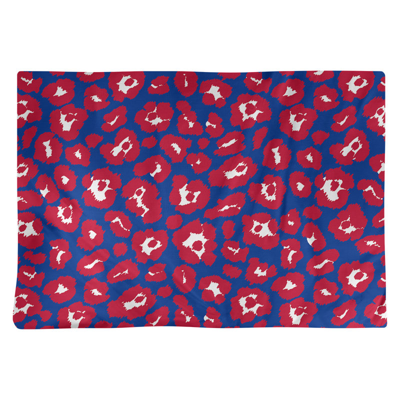 Napperon 18 "Buffalo football, Bleu / blanc / rouge, Coton