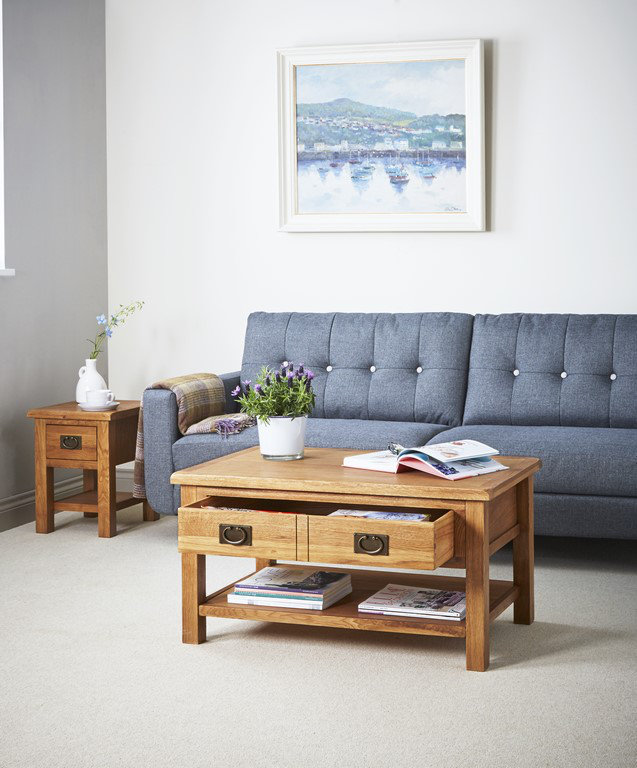 Benjamin Petite Coffee Table with Storage
