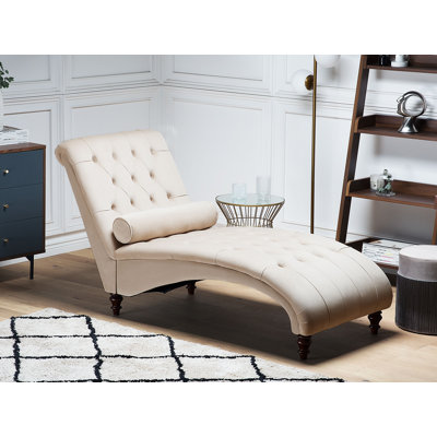 Stults Velvet Chaise Lounge